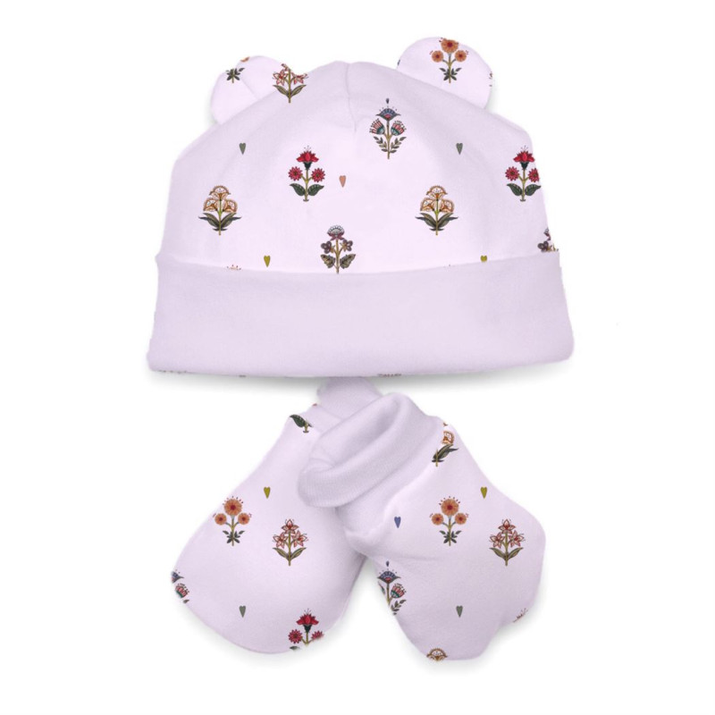 Hat and Mittens Set010
