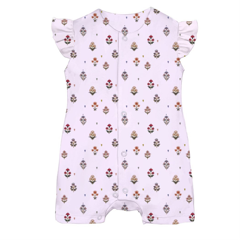 Supima Cotton Shortie with Ruffles – R007