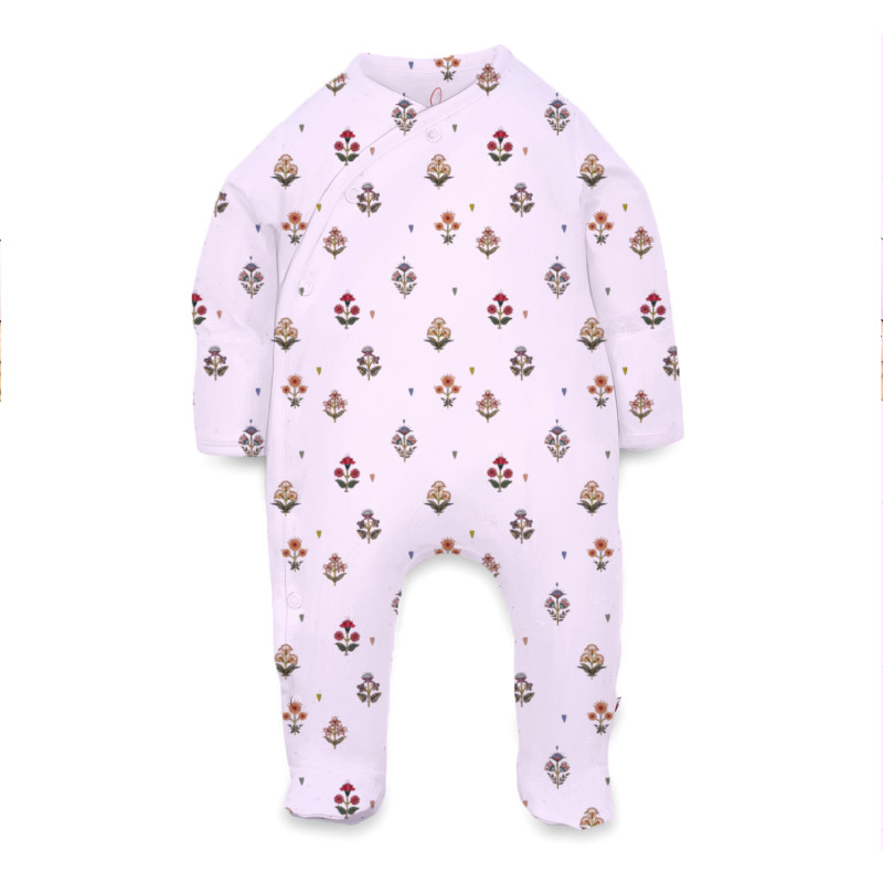 Babygrow for baby with Side Opening K020 Babygrow for baby with Side Opening K020