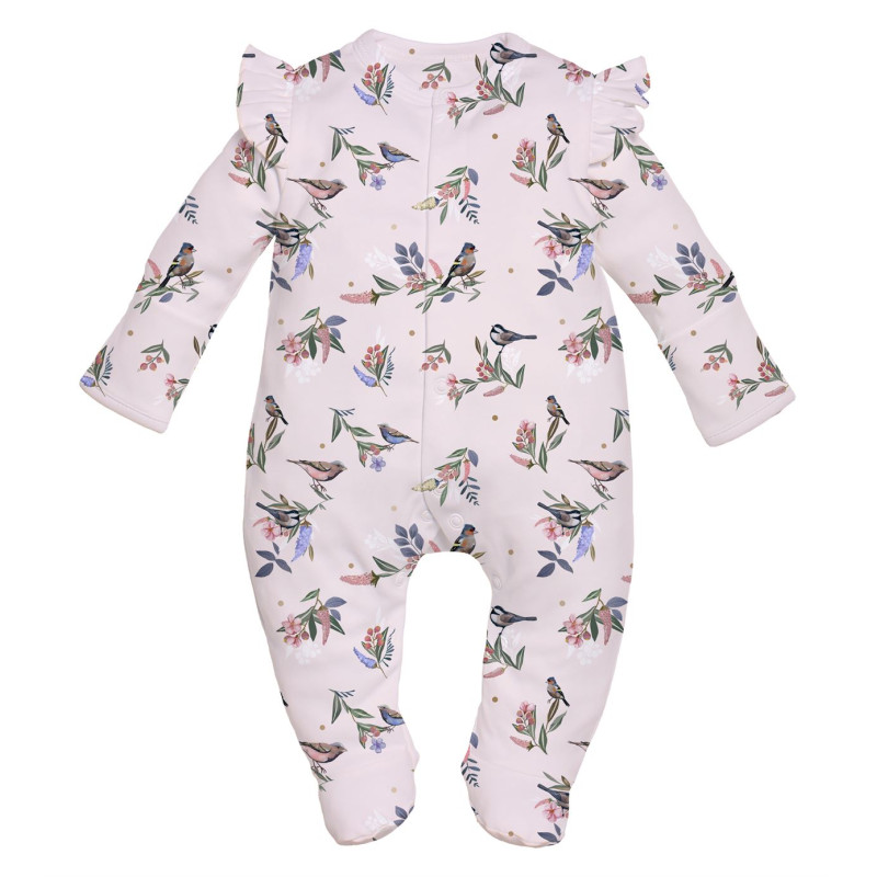 Babygrow with ruffles 100% pima cotton K065 Babygrow with ruffles 100% pima cotton K065