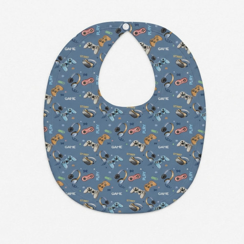 Baby Bib with Picot Trim BI..