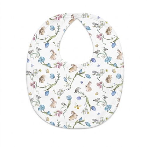 Baby Bib with Picot Trim BI..