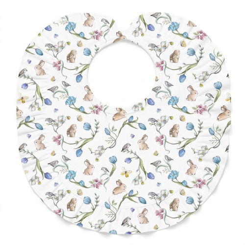 Baby Bib with Ruffles for g..