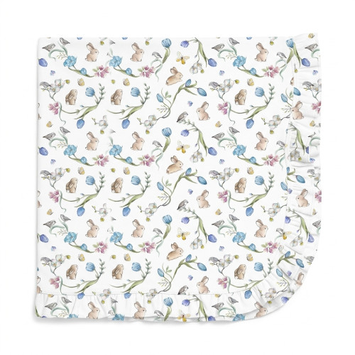 Two-Layer Baby Blanket with..