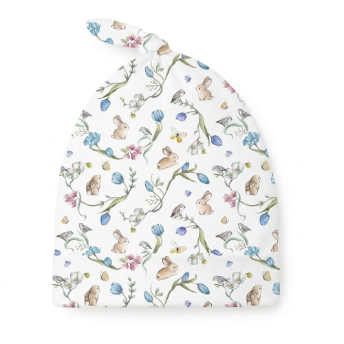 Supima Cotton Layette Hat w..