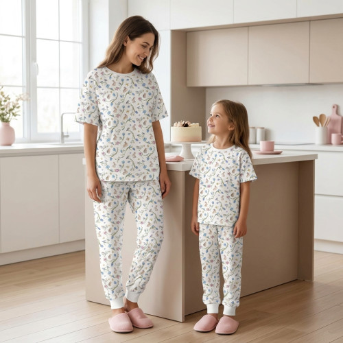 Patterned Supima Cotton Pyj..