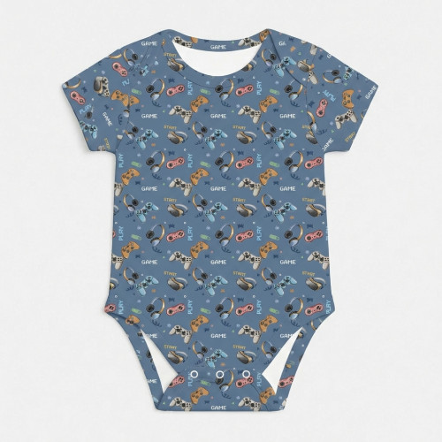 Printed Short-Sleeve Bodyve..