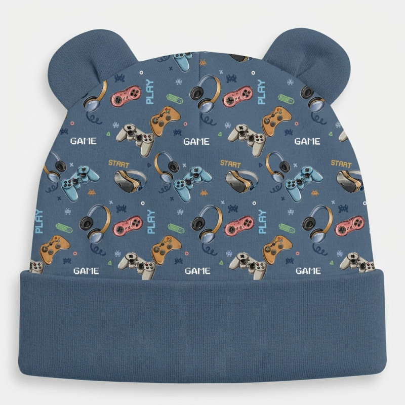 Hat with ears Supima Cotton H002 Game Hat with ears Supima Cotton H002 Game