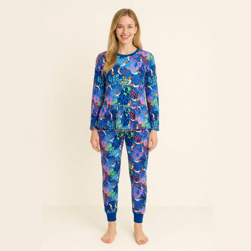 Luxury Long Adult Pyjama Set PW109 Luxury Long Adult Pyjama Set PW109