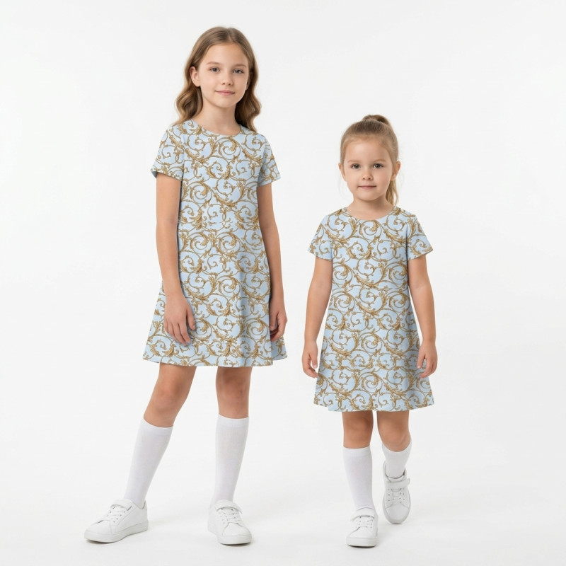 Girls’ Dress DR020 by My Little Pie