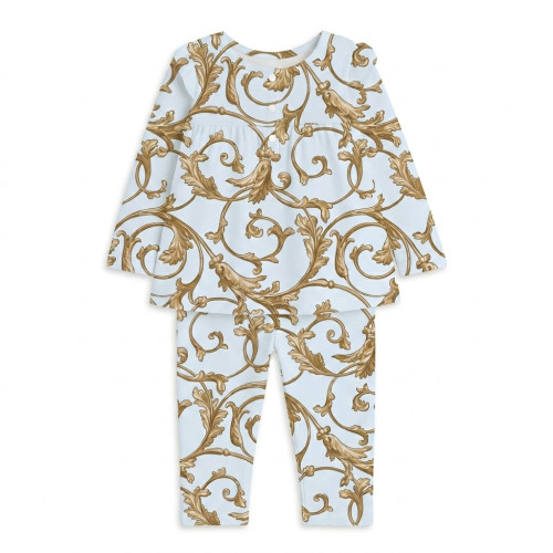 Yoke Girls Pyjama long slee..