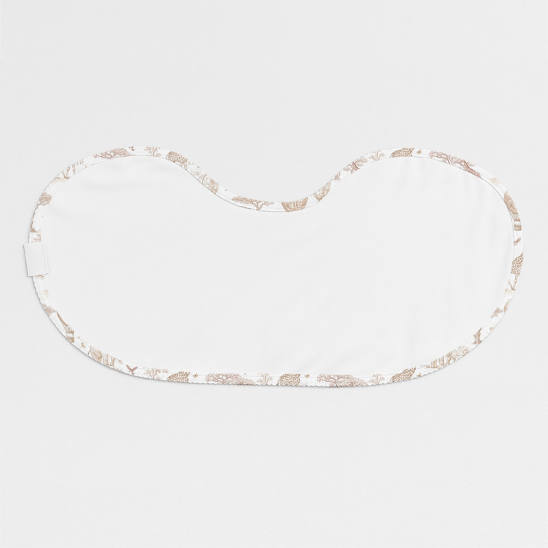 Burpy Bib BB010 – Organic Supima Cotton Sand Toile Africa Burpy Bib BB010 – Organic Supima Cotton Sand Toile Africa
