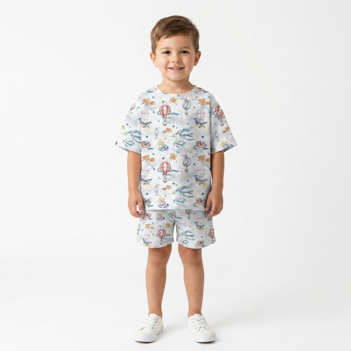 Pyjama short sleeve 100% or..
