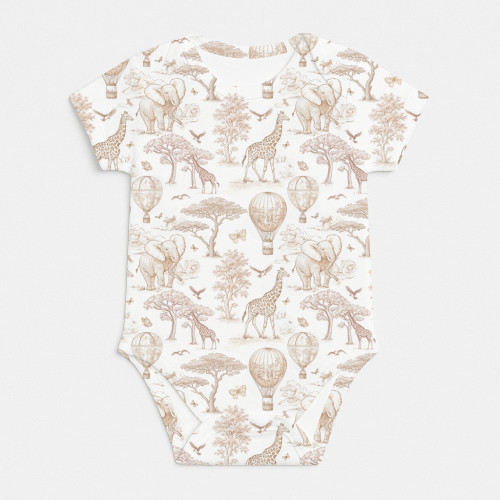 Printed Short-Sleeve Bodyve..