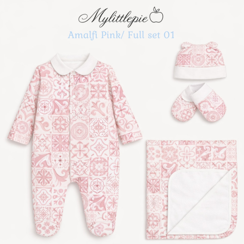 Full Set FS01 AMALFI PINK 3 pc Full Set FS01 AMALFI PINK 3 pc
