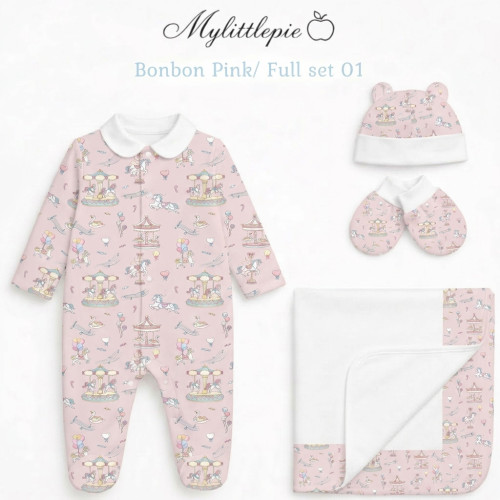 Full Set FS01 BONBON PINK 3..