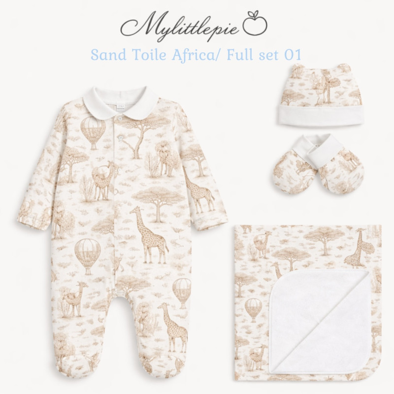 Full Set FS01 SAND TOILE AFRICA 3 pc