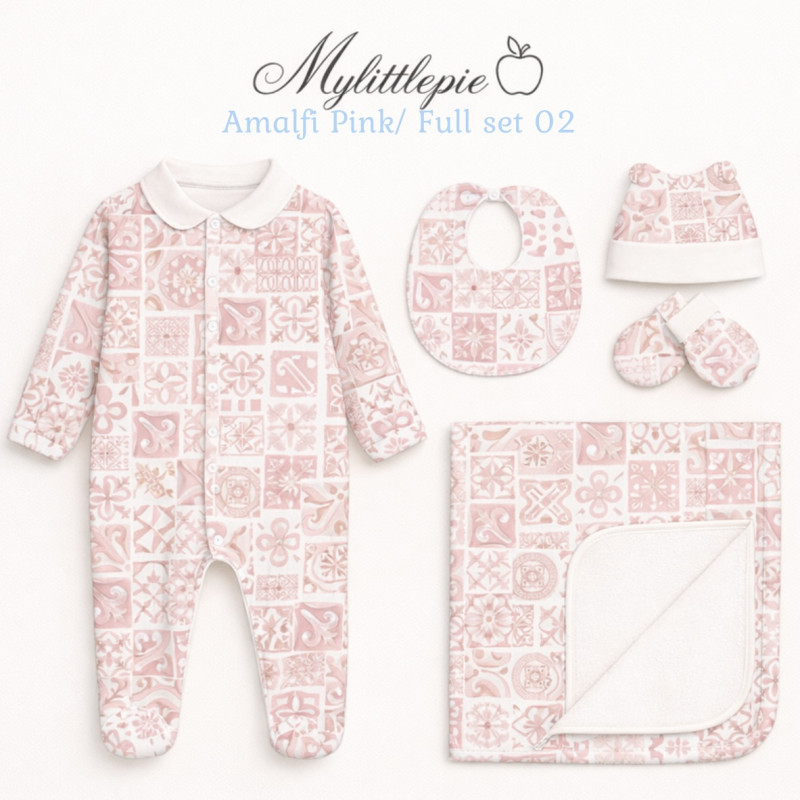Full Set FS02 AMALFI PINK 4 pc Full Set FS02 AMALFI PINK 4 pc