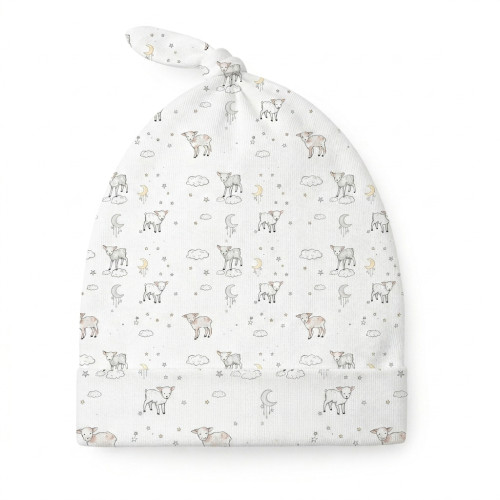 Supima Cotton Layette Hat w..