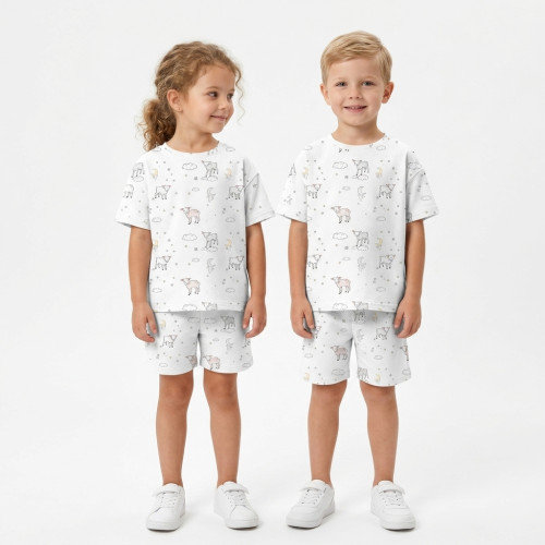 Pyjama short sleeve 100% or..
