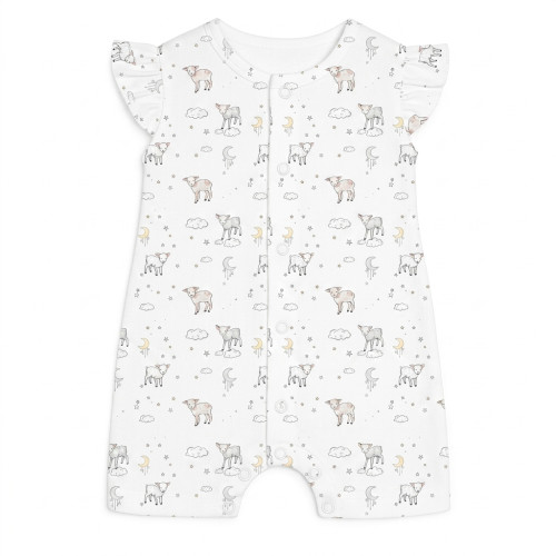Supima Cotton Shortie with ..