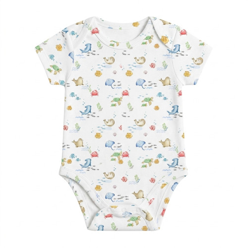 Printed Short-Sleeve Bodyve..