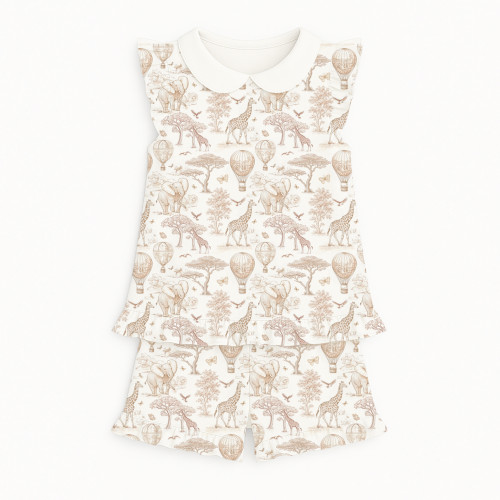Short Supima Cotton Pyjamas..