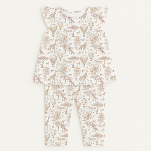 Yoke Girls Pyjama 100% orga..