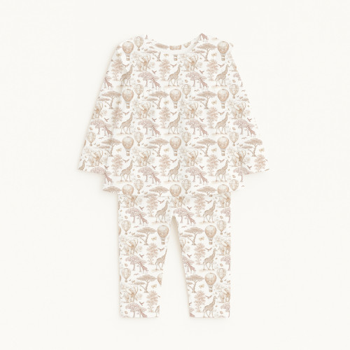 Yoke Girls Pyjama long slee..