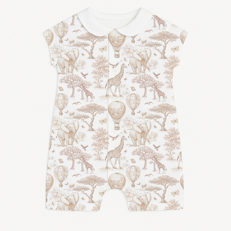 Пісочник із бавовни з комірцем Supima R003CL Sand Toile Africa