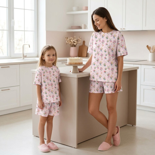 Pyjama short sleeve 100% or..