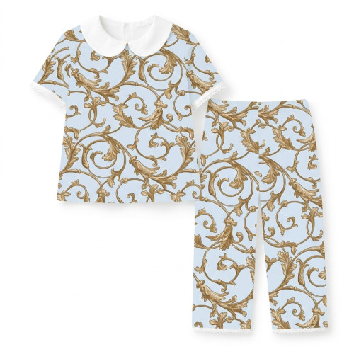 Luxury Pajama Set with Coll..