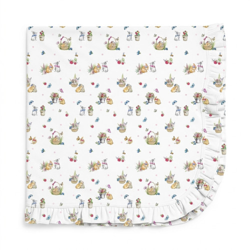 Two-Layer Baby Blanket with..
