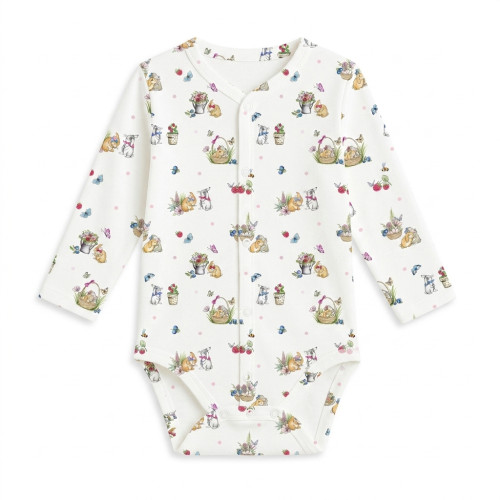 Printed Short-Sleeve Bodyve..