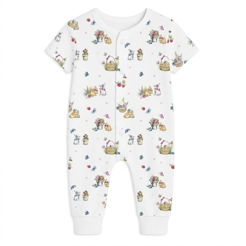 Romper Short sleeve K061 BERRIES Romper Short sleeve K061 BERRIES