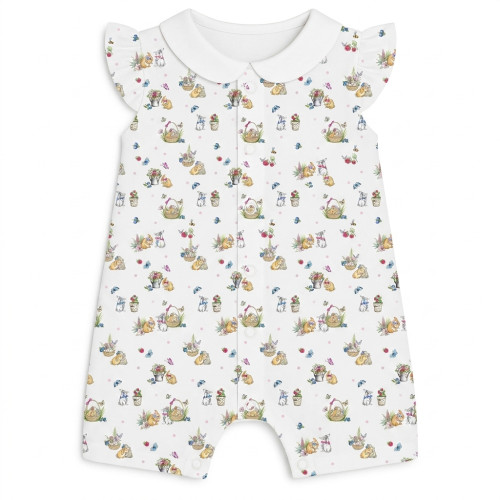 Supima Cotton Shortie with ..