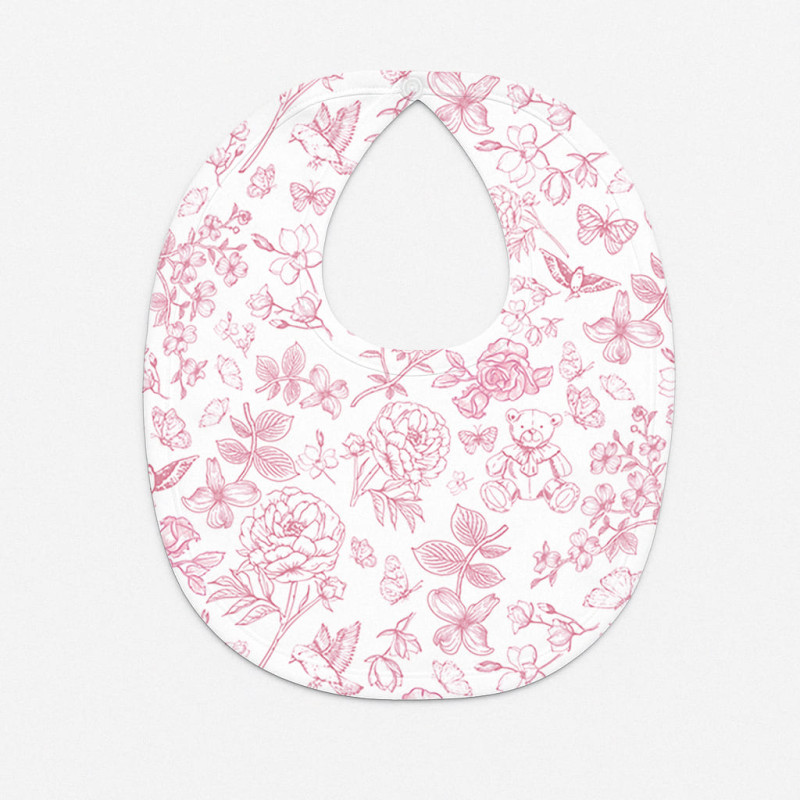 Слинявчик з піко-обробкою BIB005 CHLOE PINK