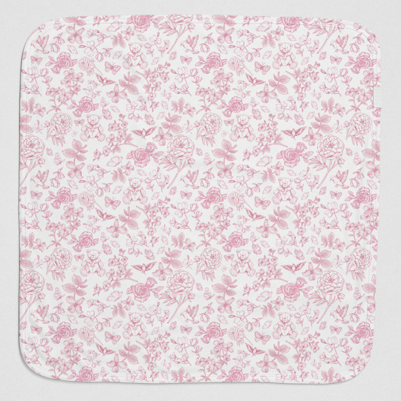 Two-Layer Baby Blanket BL001 CHLOE PINK Two-Layer Baby Blanket BL001 CHLOE PINK