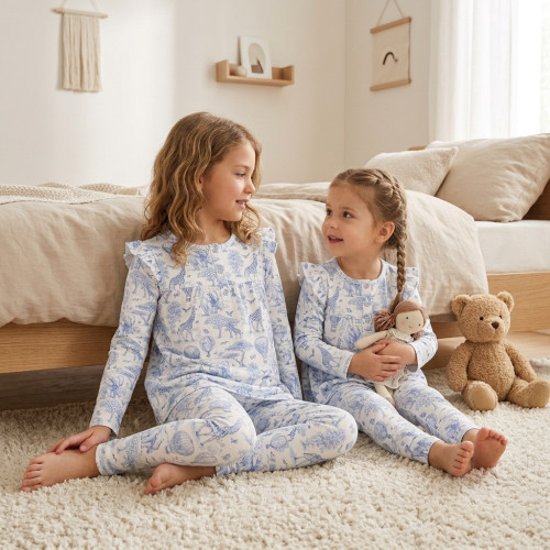 Yoke Girls Pyjama long slee..