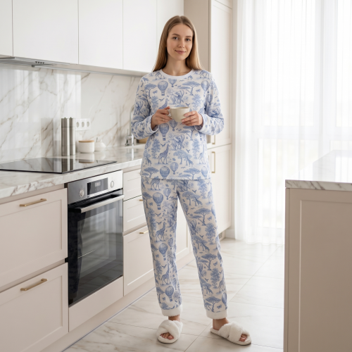 Luxury Long Adult Pyjama Se..
