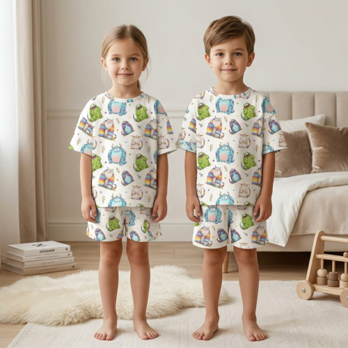 Pyjama short sleeve 100% or..