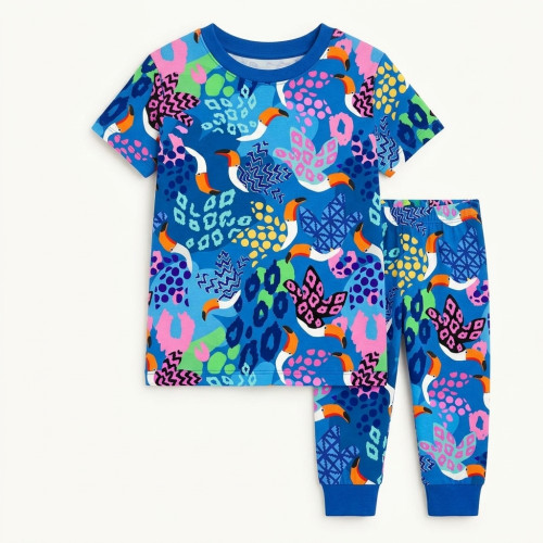 Patterned Supima Cotton Pyj..