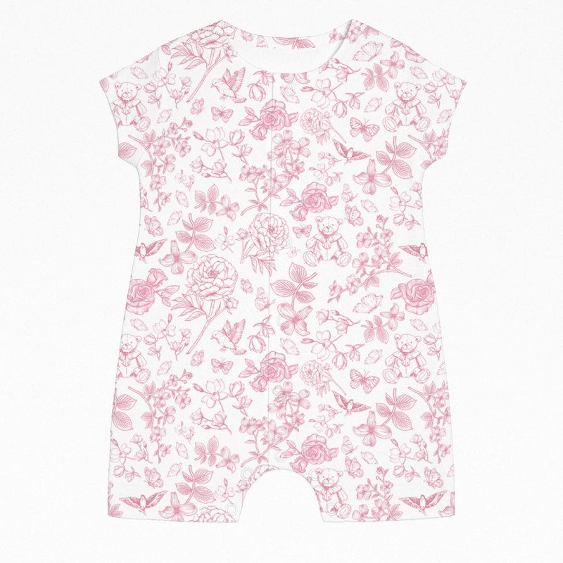 Supima Cotton Shortie R003 CHLOE PINK Supima Cotton Shortie R003 CHLOE PINK
