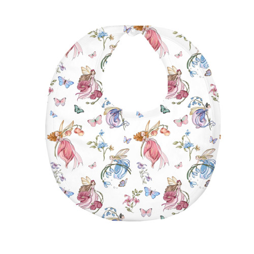 Baby Bib with Picot Trim BI..