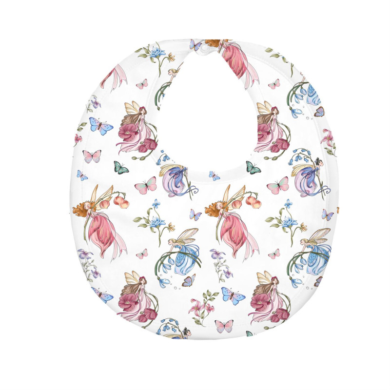 Baby Bib with Picot Trim BIB005 Baby Bib with Picot Trim BIB005