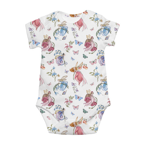 Printed Short-Sleeve Bodyve..