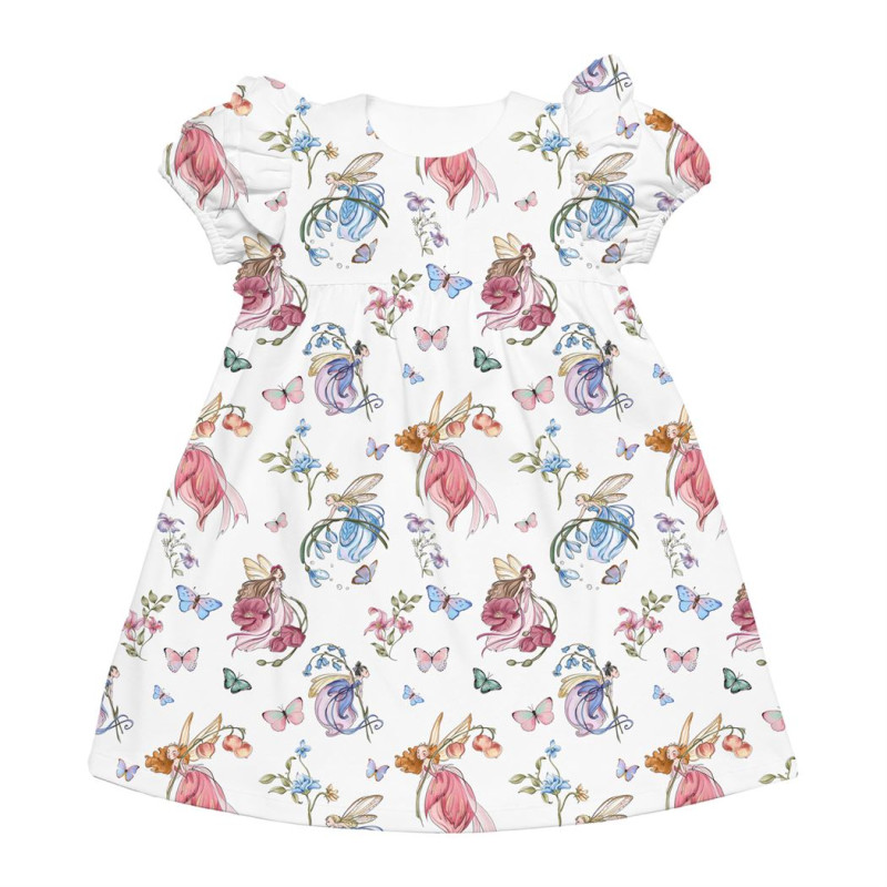 Supima Cotton Night Dress with Ruffle DR019 Supima Cotton Night Dress with Ruffle DR019