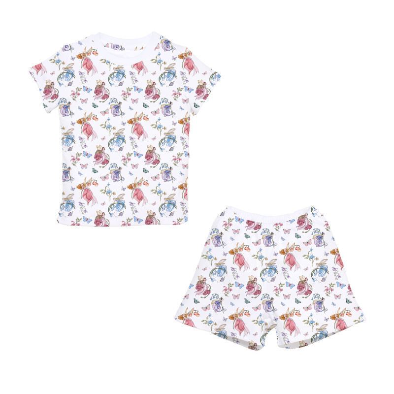 Pyjama short sleeve 100% organic pima Cotton PJ005 Pyjama short sleeve 100% organic pima Cotton PJ005