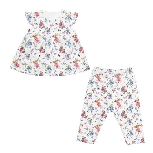 Yoke Girls Pyjama 100% orga..