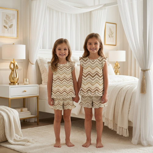 Short Supima Cotton Pyjamas..